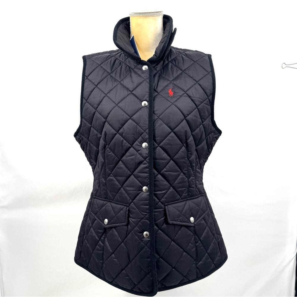 Polo Ralph Lauren Corduroy Trim Quilted Vest 🔥🔥🔥